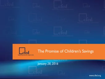 Todays Host  @CFEDNews  facebook.com/CFEDNews  cfed.org/blog/inclusiveeconomy  @CFEDNews