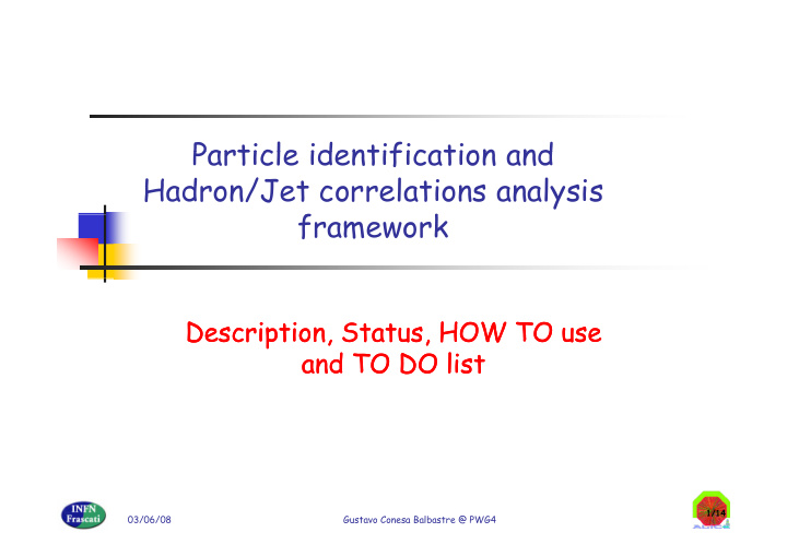 particle identification and particle identification and