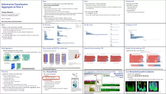 Information Visualization  Online lectures and office hours start today, using Zoom:
