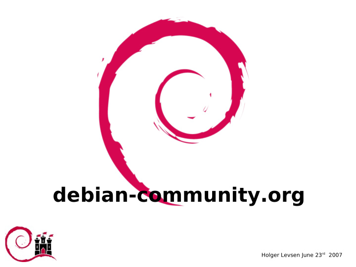 debian community org