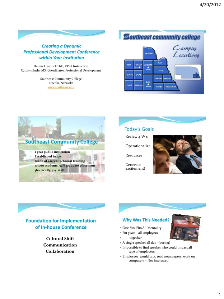 southeast community college