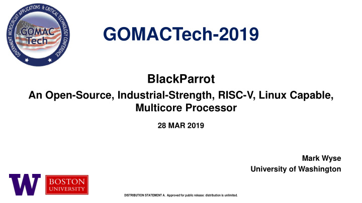 gomactech 2019