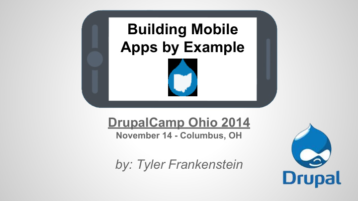 building mobile apps by example