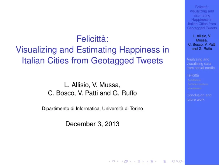 felicitt a