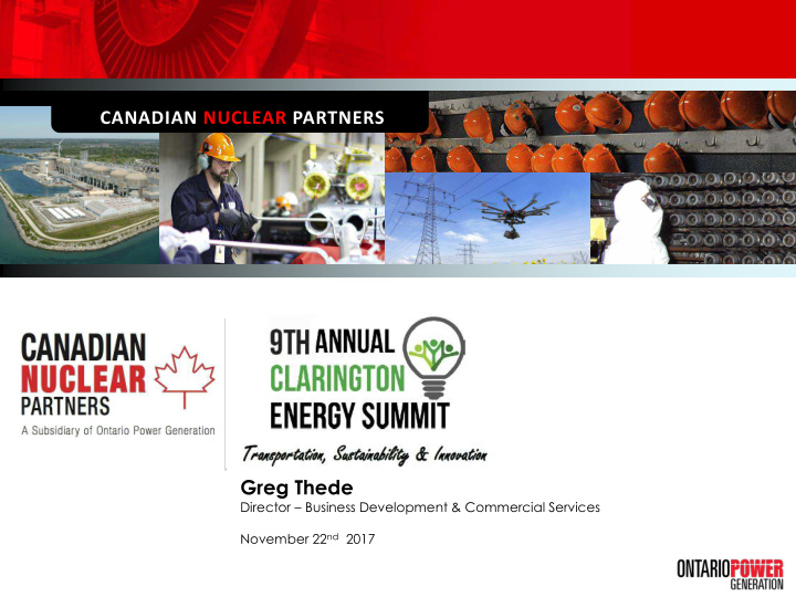 canadian nuclear partners greg thede