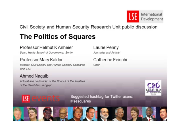 the politics of squares