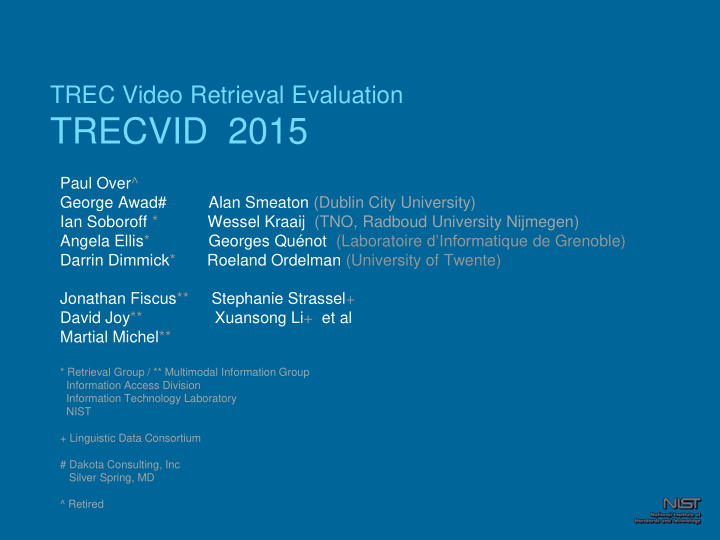 trecvid 2015