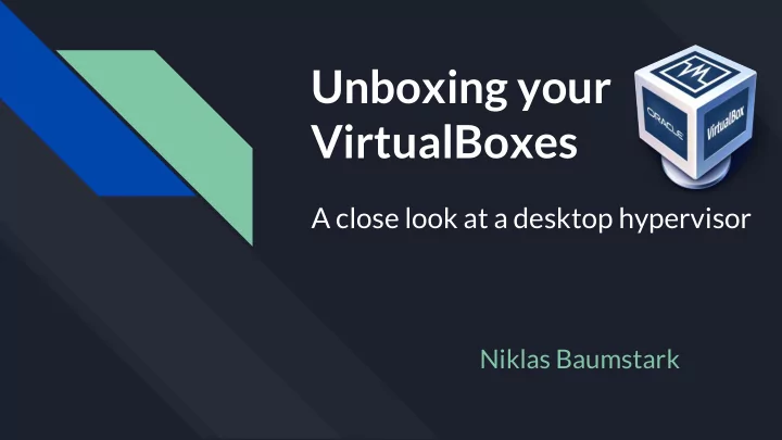 virtualboxes