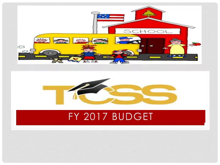 fy 2017 budget foundation units comparison