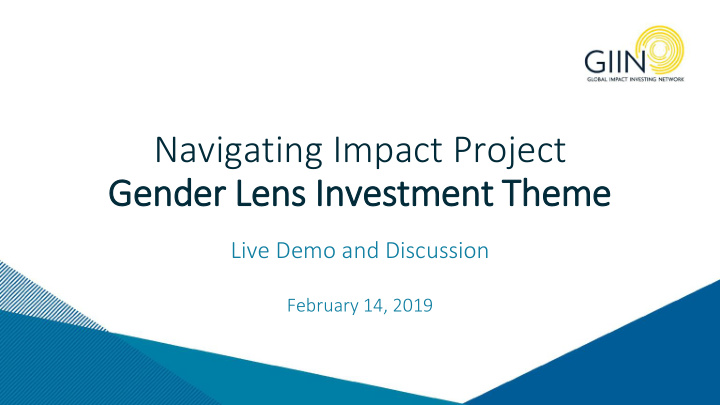 gender lens in investment theme