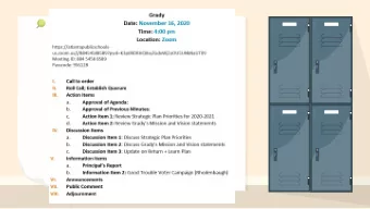 GRADY  Principals Report  GO!  WHOA!  iFinish Data (Incompletes Spring 2020)  Initially we
