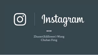 Zhuoer(Edillower) Wang  Chuhan Feng  Market    Introduction    Feature &amp; User Interface