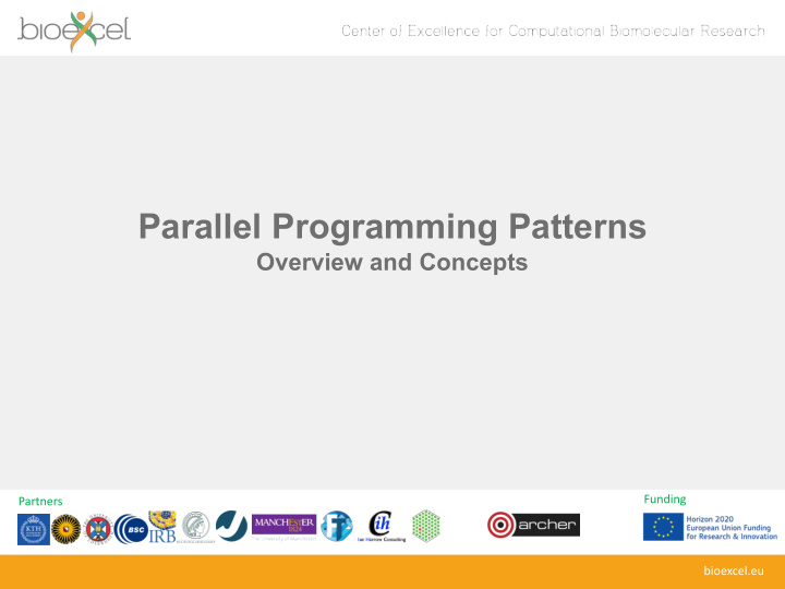 parallel programming patterns