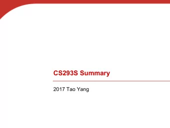 CS293S Summary  2017 Tao Yang  Search  Result Reply Pages  Advertisements  Main  results
