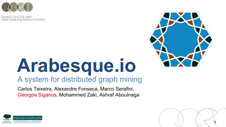arabesque io