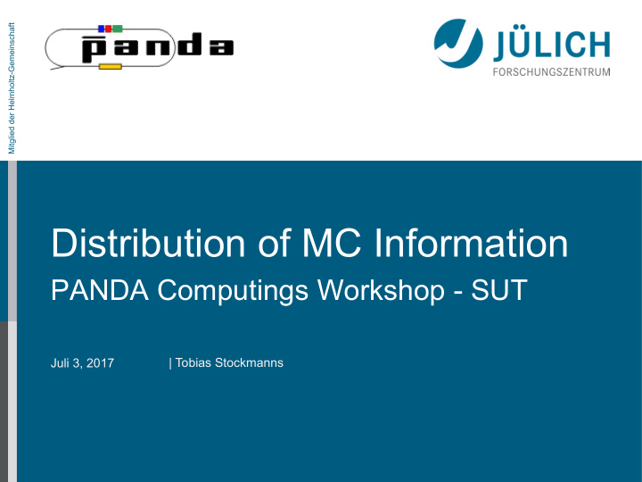 distribution of mc information