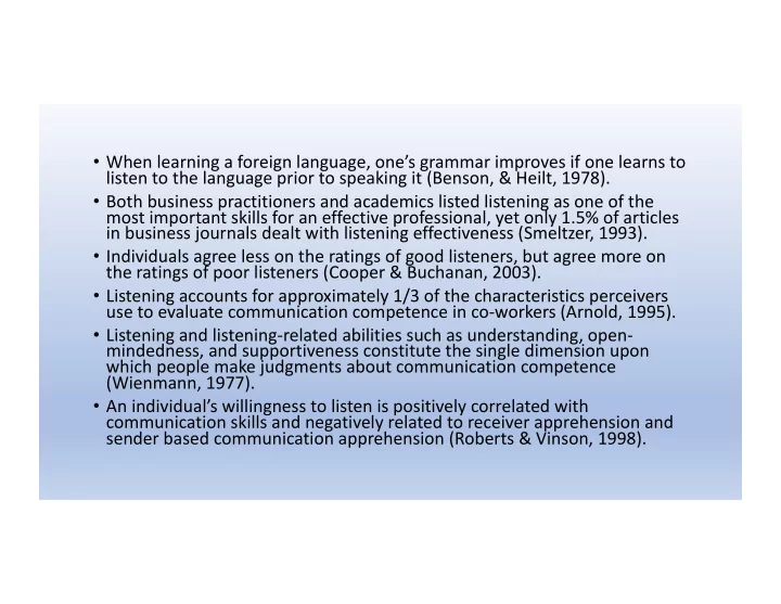 when learning a foreign language one s grammar improves
