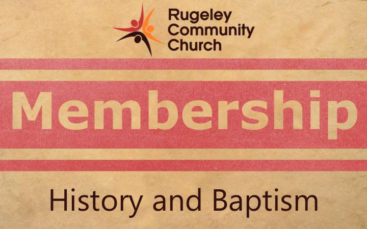 history and baptism brief history of rcc