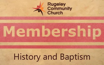 History and Baptism  Brief History of RCC  RCC can trace its history back to 1972 where a group of