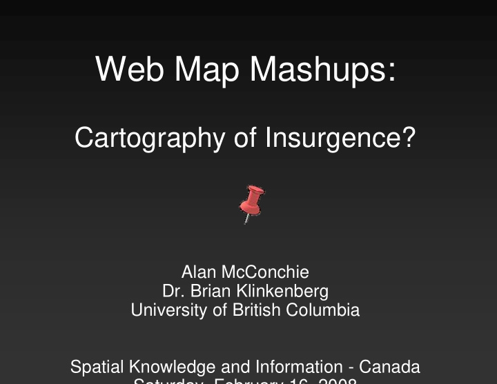 web map mashups