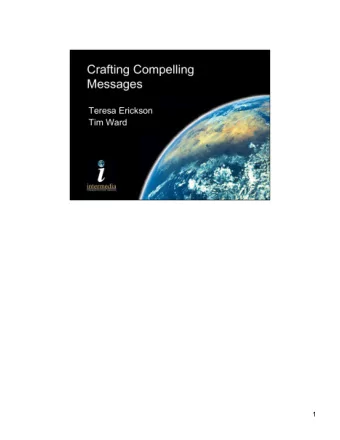 1  2  3  Im going to start by saying a bit about a new theory of communications that is  the