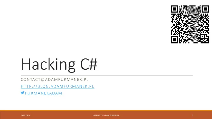hacking c