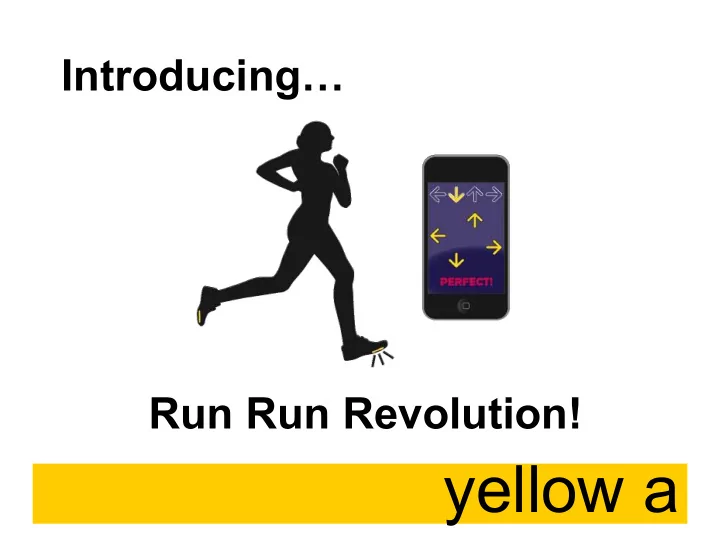 yellow a
