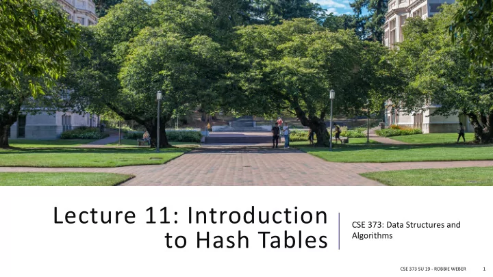 lecture 11 introduction