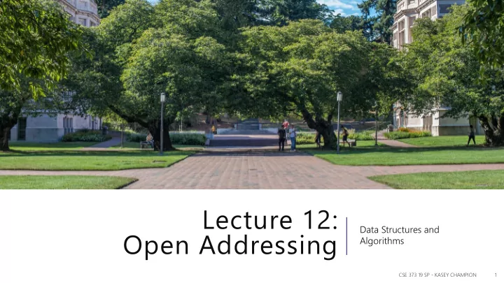 open addressing
