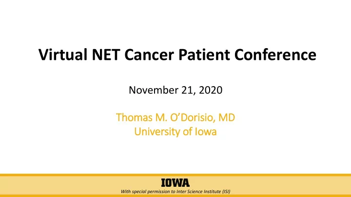 virtual net cancer patient conference