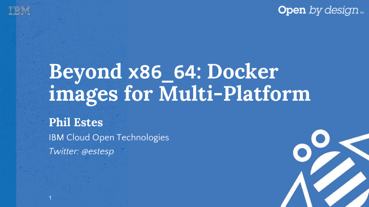 beyond x86 64 docker images for multi platform