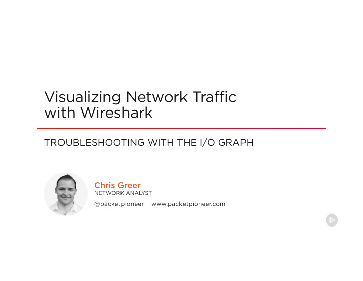 visualizing network traffic with wireshark
