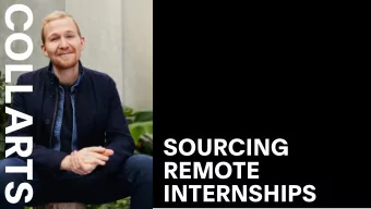 COLLARTS  SOURCING  REMOTE  INTERNSHIPS  WHAT IS A REMOTE INTERNSHIP?  COLLARTS  REMOTE INTERNSHIPS