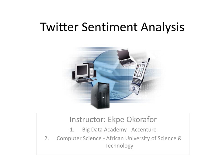 twitter sentiment analysis