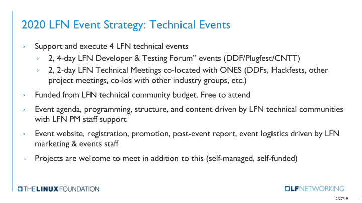 2020 lfn event strategy technical events