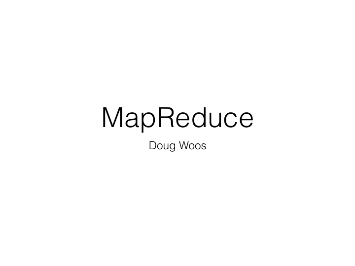 mapreduce