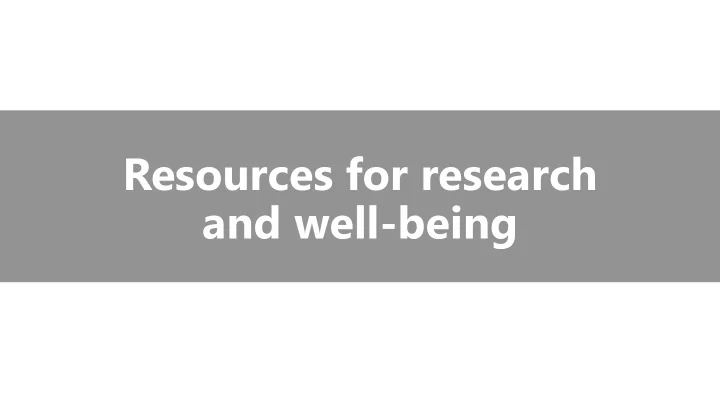 and well being looking ahead the best overall resource