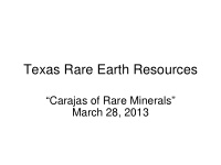 texas rare earth resources