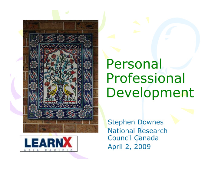 personal professional development