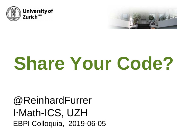 share your code