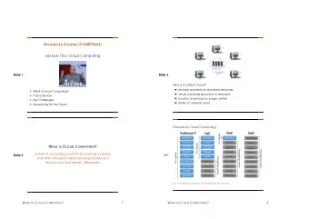 D ISTRIBUTED S YSTEMS [COMP9243]  Lecture 10a: Cloud Computing  Slide 1  Slide 3 Why is it called