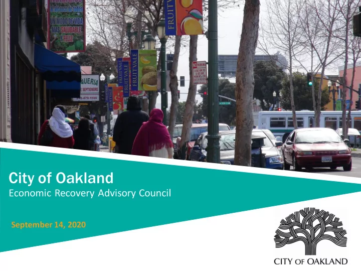 city of oakland