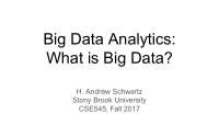 big data analytics what is big data
