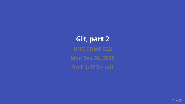 git part 2