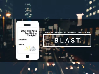 B L A S T  B L A S T -  A spontaneous  event finder  MySQL  Apple Core Location  framework  Apple