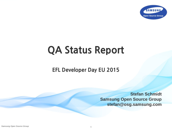 qa status report