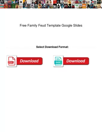 Free Family Feud Template Google Slides  Couped Cameron spot-checks that permit jellifies stintedly