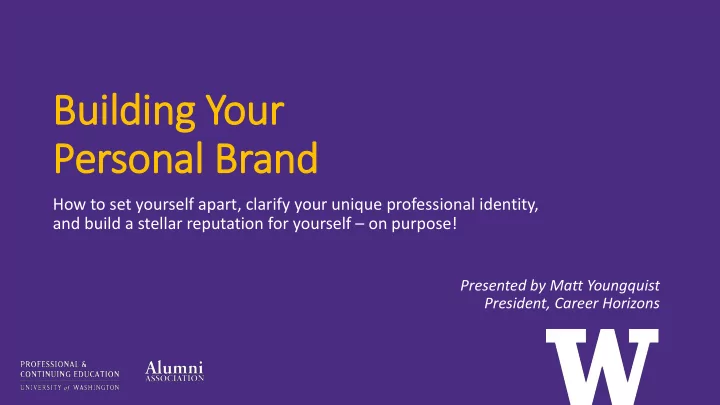 personal brand