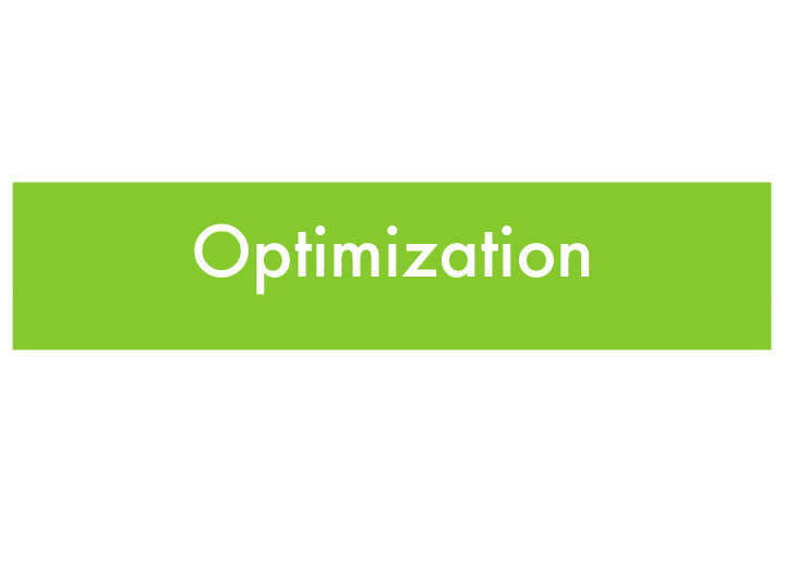 optimization unconstrained optimization constrained