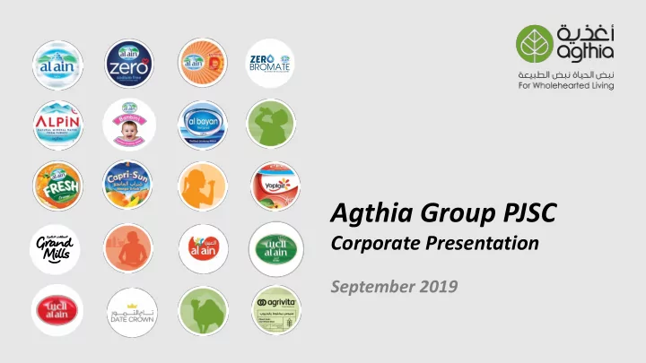 agthia group pjsc